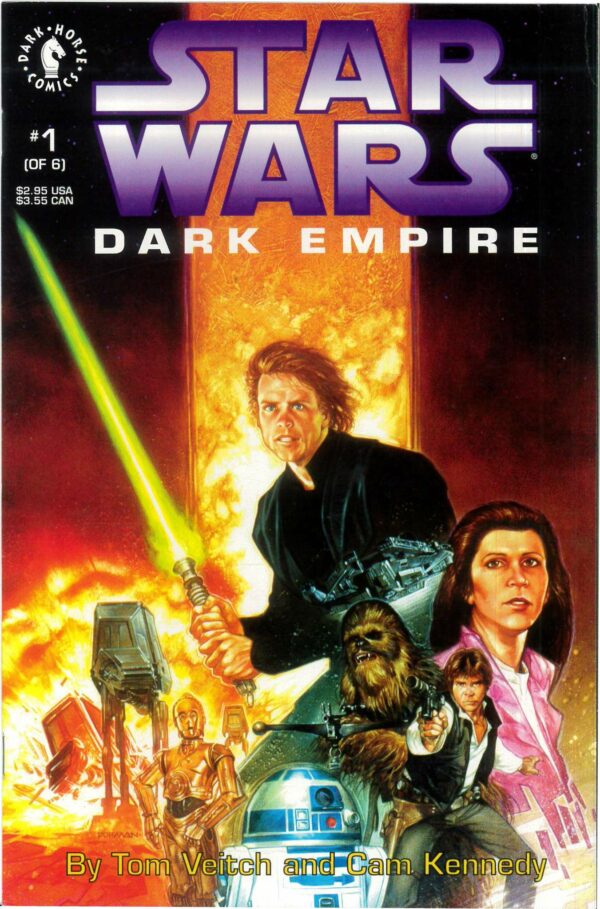 STAR WARS: DARK EMPIRE #1: FN/VF