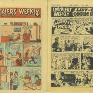 CHUCKLERS’ WEEKLY #2045: Volume 2 Iss 45 – GD (coupon cut) – Jolliffe