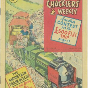 CHUCKLERS’ WEEKLY #4043: Volume 4 Iss 43 – FN/VF (bc writtings) – Monty Wedd