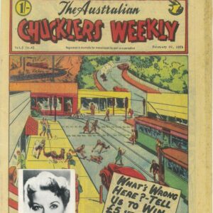 CHUCKLERS’ WEEKLY #5043: Volume 5 Iss 43: FN/VF: inc card: Monty Wedd Captain Justice