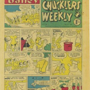 CHUCKLERS’ WEEKLY #7005: Volume 7 Iss 5 – FN – Monty Wedd Captain Justice
