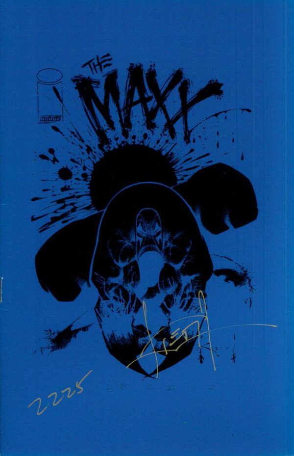 MAXX ASHCAN EDITION #1: Blue Ed: S&N Sam Keith extra bonus art pages #2225