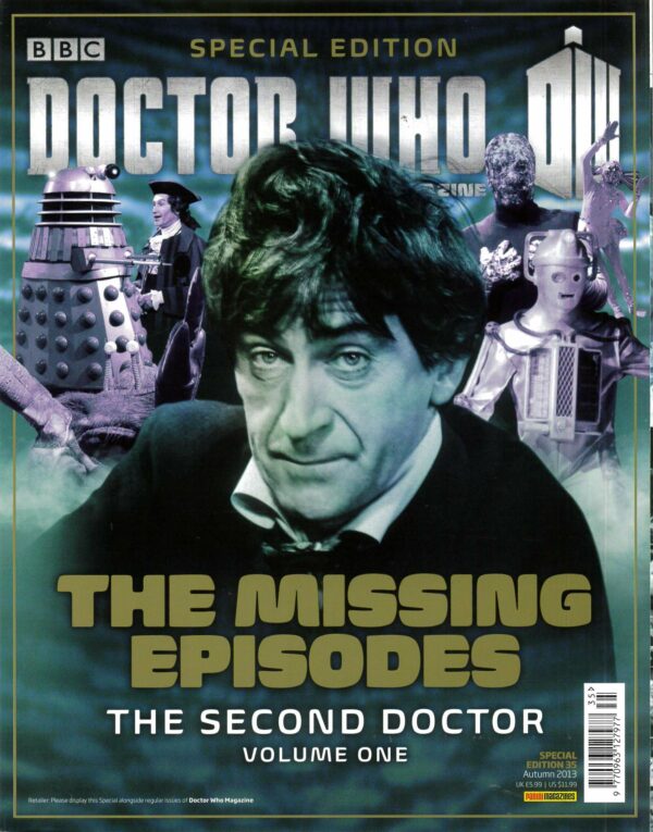 DOCTOR WHO MAGAZINE SPECIAL EDITION #35: 2nd Doctor Missing Episodes