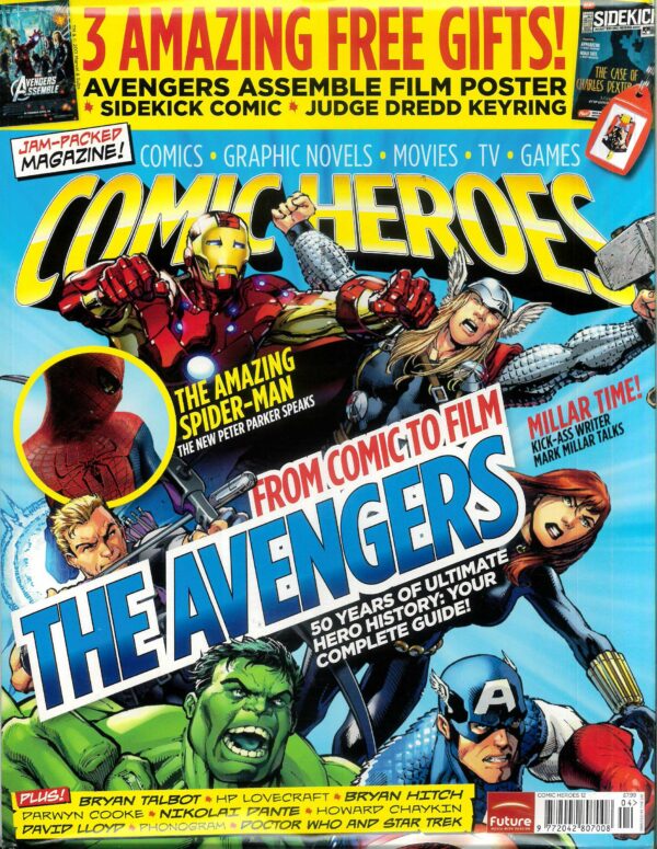 COMIC HEROES MAGAZINE #12