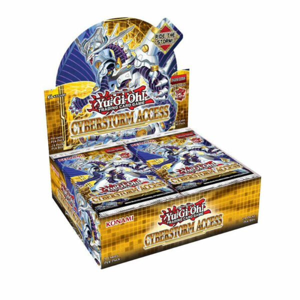YU-GI-OH! CCG BOOSTER PACK #143: Cyberstorm Access ($140/24 pack display)