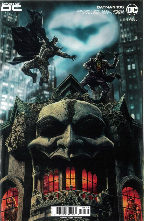 BATMAN (2016- SERIES: VARIANT EDITION) #135: Lee Bermejo RI cover D
