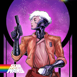 STAR WARS: DARTH VADER (2020 SERIES) #35: Luciano Vecchio Star Wars Pride cover D