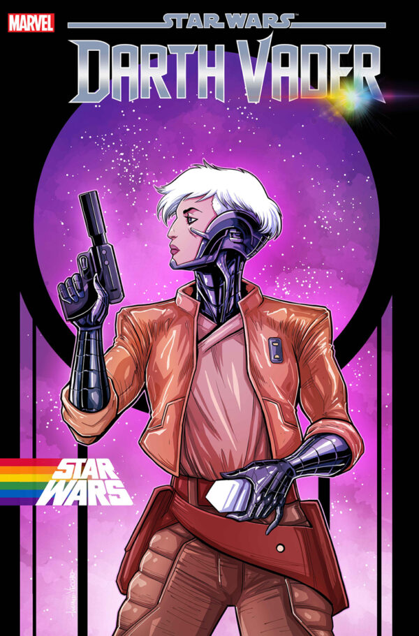 STAR WARS: DARTH VADER (2020 SERIES) #35: Luciano Vecchio Star Wars Pride cover D