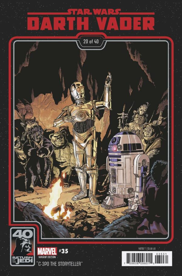 STAR WARS: DARTH VADER (2020 SERIES) #35: Chris Sprouse Return of the Jedi 40th Anniversary cover C