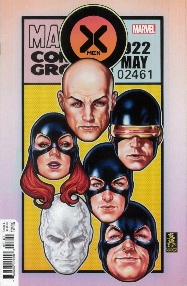X-MEN (2021 SERIES) #22: Mark Brooks Corner Box cover F