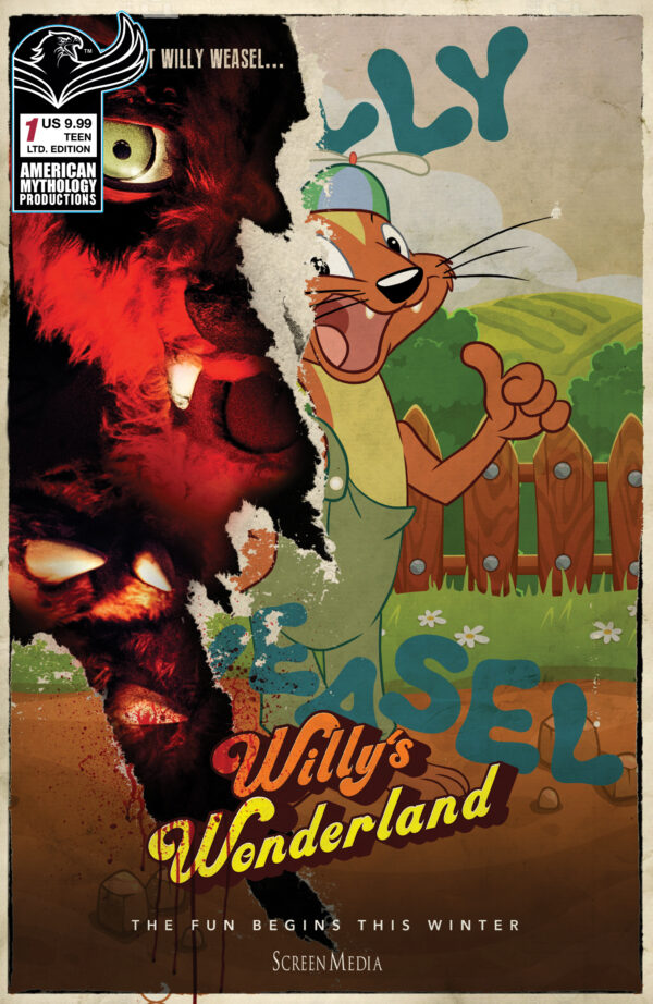 WILLY’S WONDERLAND PREQUEL #1: Slashing Time cover C