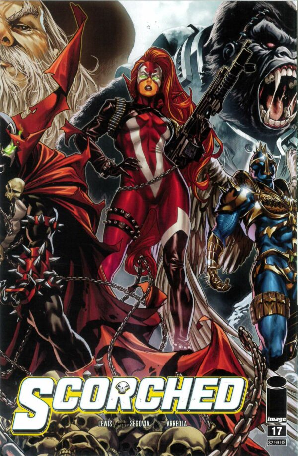 SPAWN: THE SCORCHED #17: Mark Brooks cover A