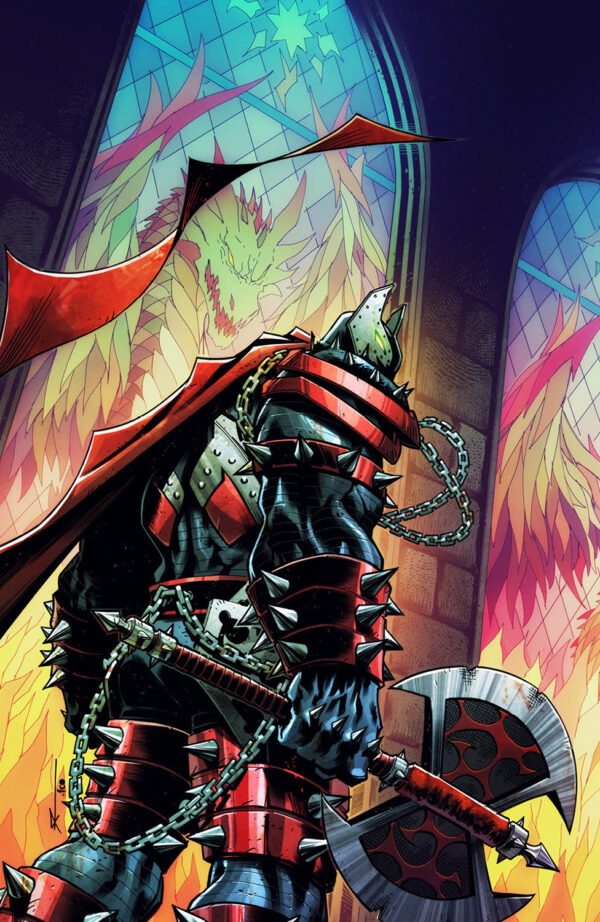 SPAWN: THE SCORCHED #19: Kevin Keane virgin cover C
