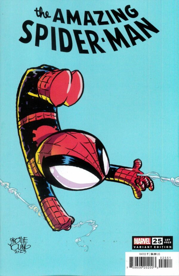 AMAZING SPIDER-MAN (2022 SERIES) #25: Skottie Young Babies cover E