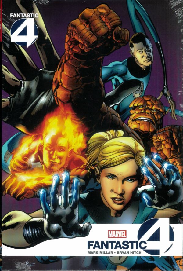 FANTASTIC FOUR BY MILLAR HITCH OMNIBUS (HC): Bryan Hitch cover