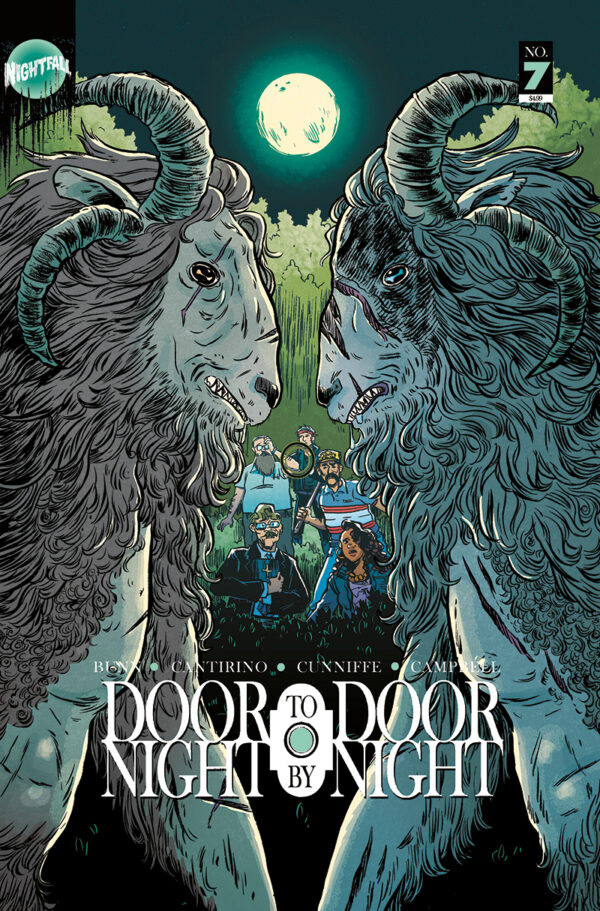 DOOR TO DOOR: NIGHT BY NIGHT #7: Sally Cantirino cover A