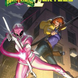 POWER RANGERS/TEENAGE MUTANT NINJA TURTLES II #5: Taurin Clarke cover E