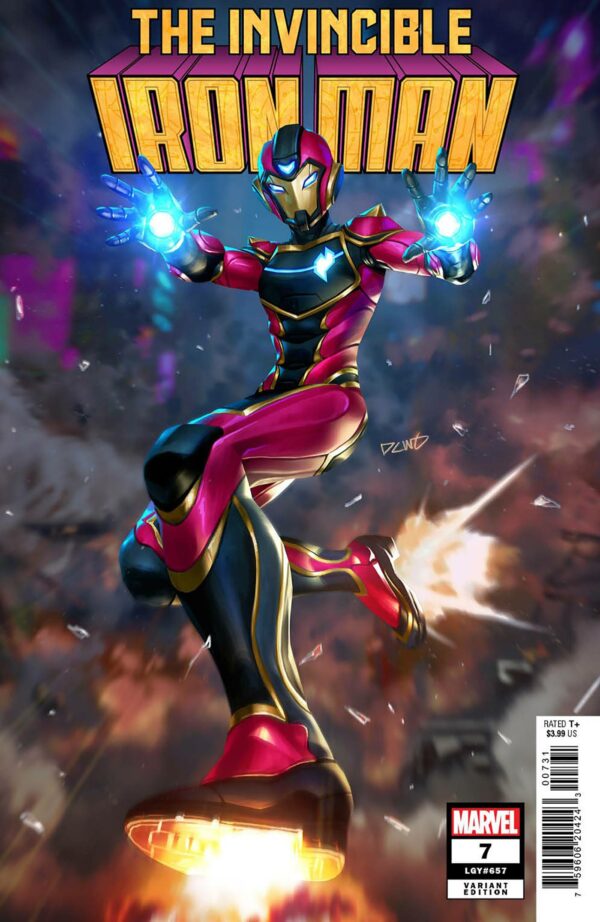 INVINCIBLE IRON MAN (2023 SERIES) #7: Derrick Chew Ironheart cover C