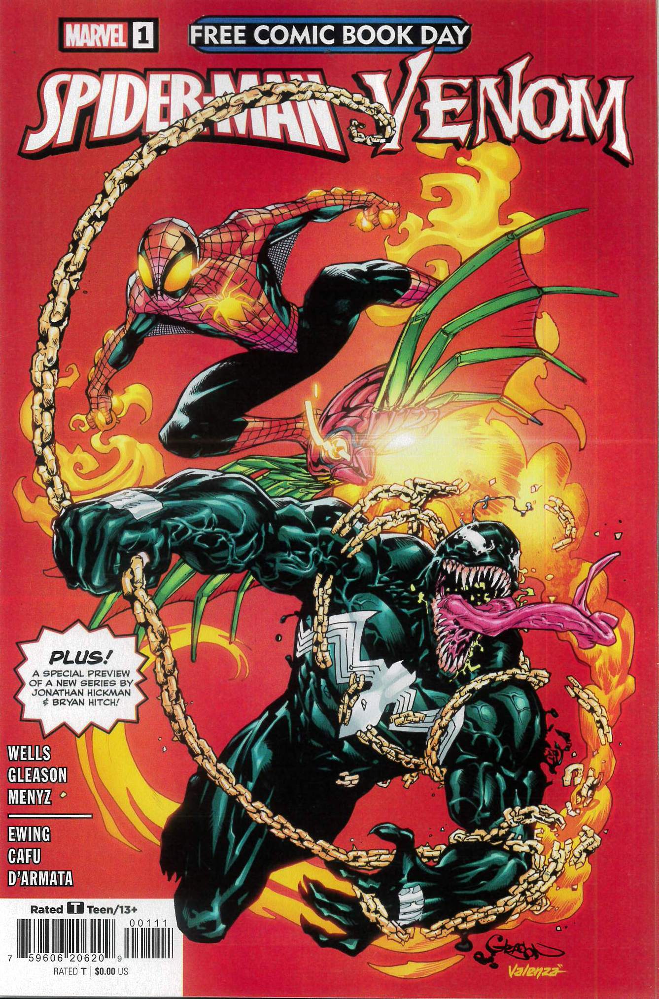 FCBD 2023 #10: MARVEL COMICS: Spider-Man/Venom #1 FCBD 2023 #10: MARVEL COMICS: Spider-Man/Venom #1