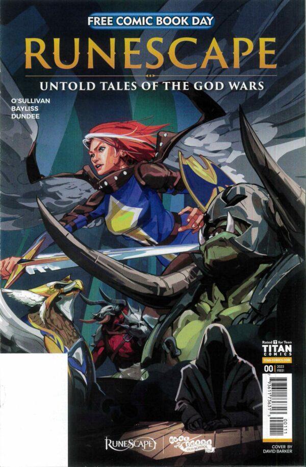 FCBD 2023 #38: TITAN COMICS: Runescape: Untold Tales of the God Wars