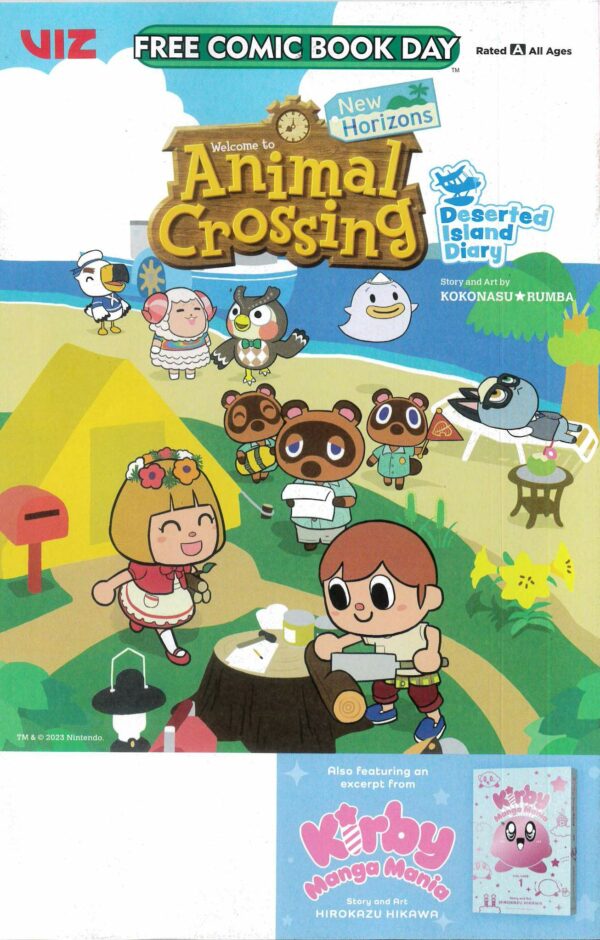 FCBD 2023 #44: VIZ MEDIA: Animal Crossing & Kirby Manga Mania