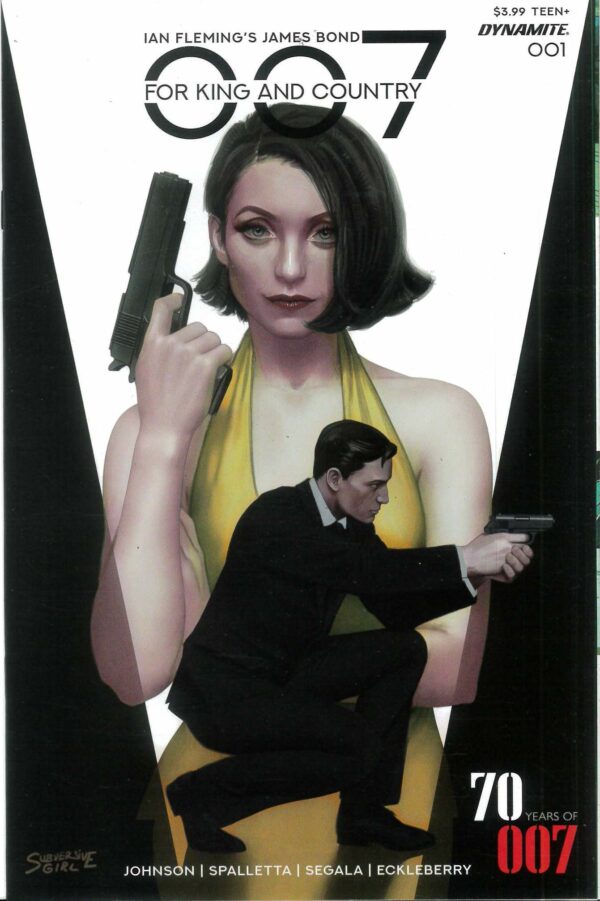 007: FOR KING AND COUNTRY #1: Rebeca Puebla cover B