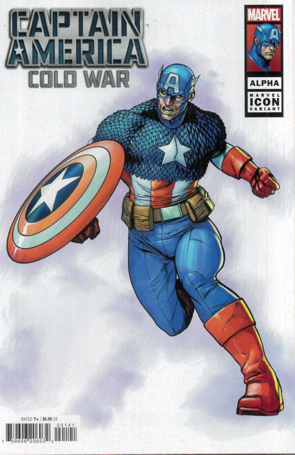 CAPTAIN AMERICA: COLD WAR ALPHA #1: Stefano Caselli Marvel Icon cover D