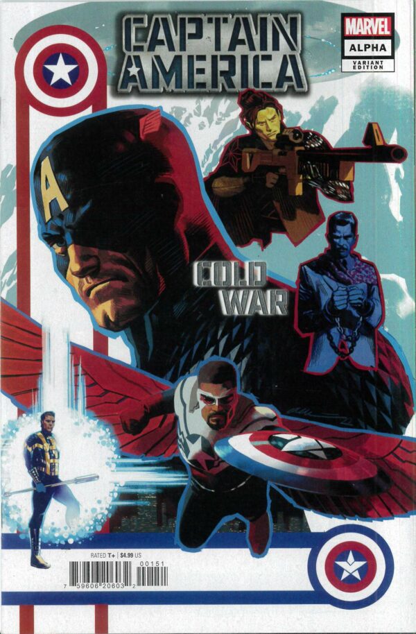 CAPTAIN AMERICA: COLD WAR ALPHA #1: Daniel Acuna cover E