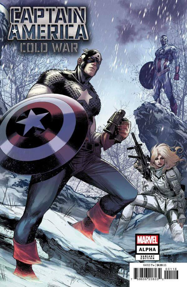 CAPTAIN AMERICA: COLD WAR ALPHA #1: Marco Checchetto RI cover P