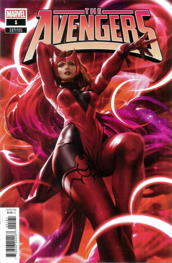 AVENGERS (2023 SERIES) #1: Derrick Chew Scarlet Witch cover F