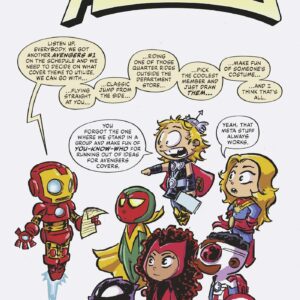 AVENGERS (2023 SERIES) #1: Skottie Young Babies cover E
