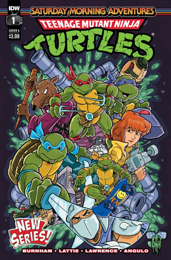 TMNT SATURDAY MORNING ADVENTURES (2023 SERIES) #1: Tim Lattie cover A