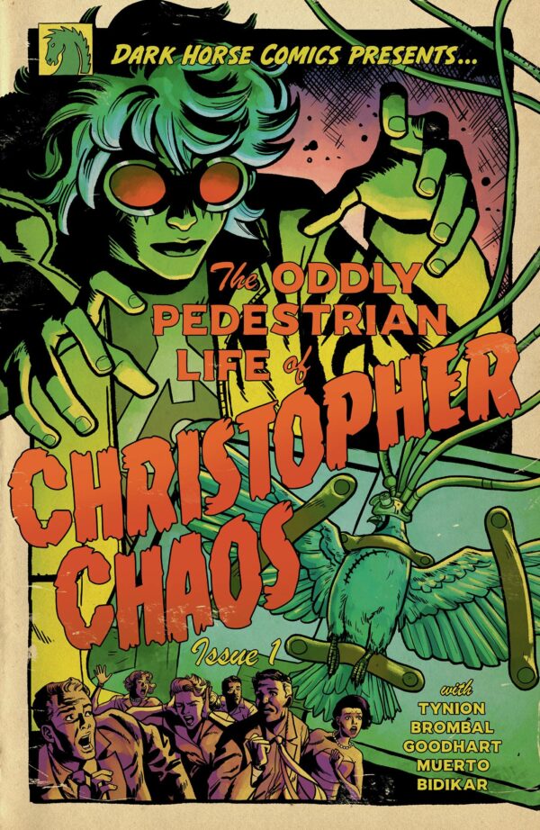 ODDLY PEDESTRIAN LIFE OF CHRISTOPHER CHAOS #1: Isaac Goodhart cover E