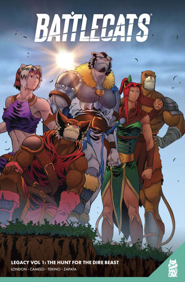 MAD CAVE STUDIOS LEGACY BATTLECATS TP #1