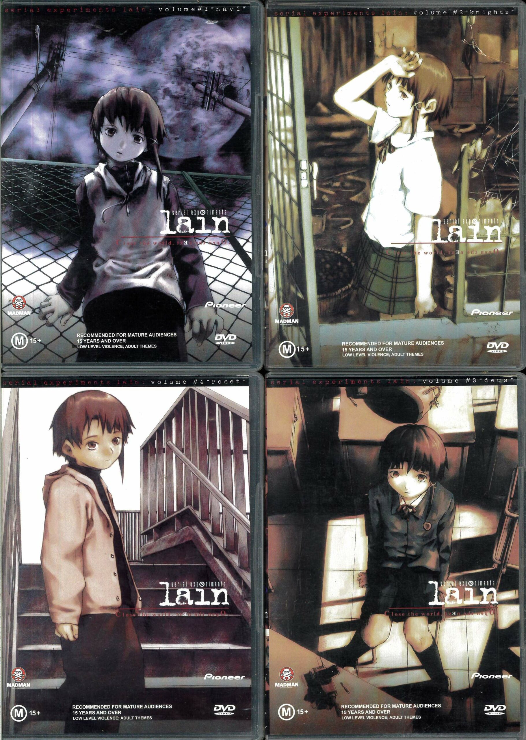  Serial Experiments - Lain: Knights (Layers 5-7) [DVD] :  Animated: Movies & TV