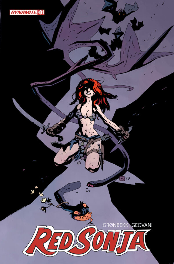 RED SONJA (2023 SERIES) #1: Mike Mignola cover I
