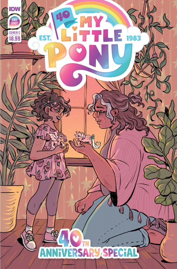 MY LITTLE PONY 40TH ANNIVERSARY SPECIAL #0: Rose Bousamra cover C