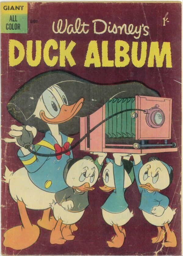 WALT DISNEY’S COMICS GIANT (G SERIES) (1951-1978) #100: Duck Album – GD/VG
