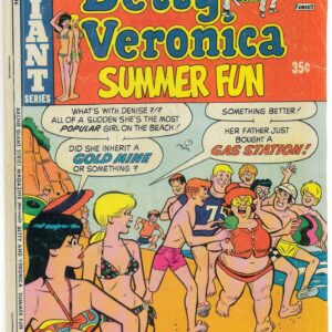 ARCHIE GIANT SERIES MAGAZINE #224: Betty and Veronics Summer Fun – VG ARCHIE GIANT SERIES MAGAZINE #224: Betty and Veronics Summer Fun – VG