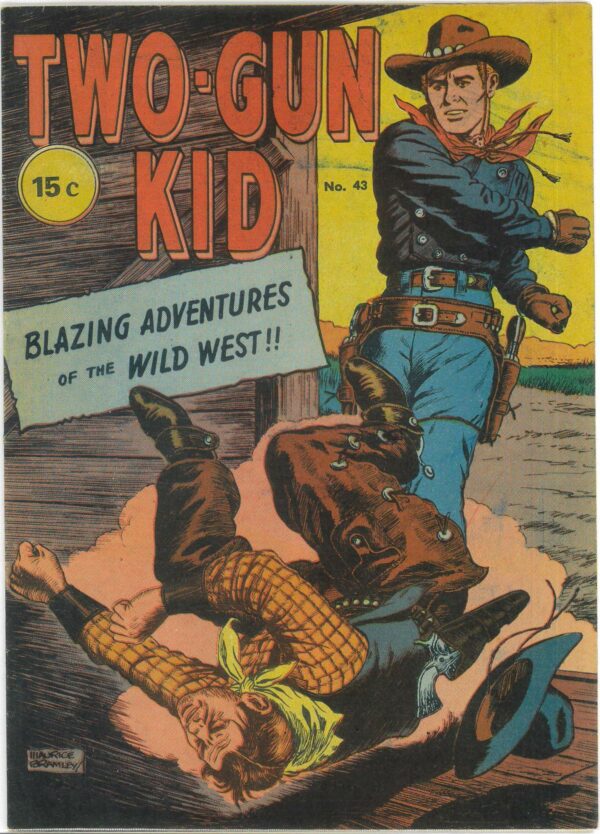 TWO-GUN KID (1955-1972 SERIES) #43: Maurice Bramley cv – VF