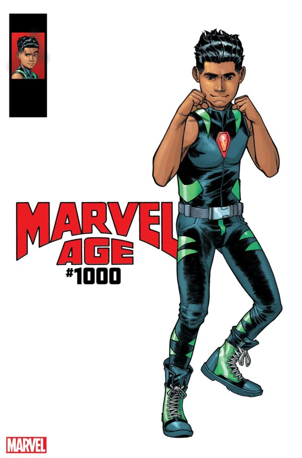 MARVEL AGE #1000: Javier Garron Marvel Icon cover D