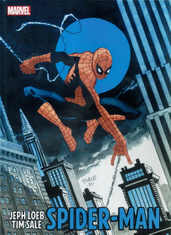 SPIDER-MAN TP: BLUE (JEPH LOEB TIM SALE) #0: 2023 Gallery Hardcover edition (Tim Sale Direct Market cover