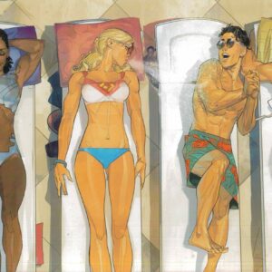 ACTION COMICS (1938- SERIES: VARIANT COVER) #1056: Otto Schmidt Swimsuit #2 cover G