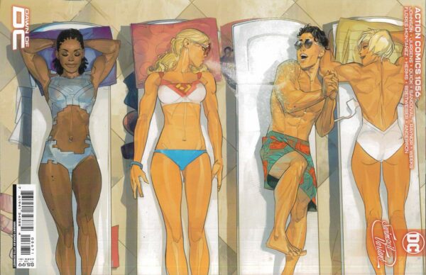 ACTION COMICS (1938- SERIES: VARIANT COVER) #1056: Otto Schmidt Swimsuit #2 cover G