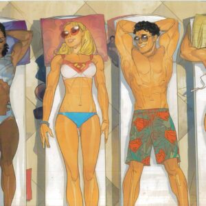 ACTION COMICS (1938- SERIES: VARIANT COVER) #1056: Otto Schmidt Swimsuit #1 cover F
