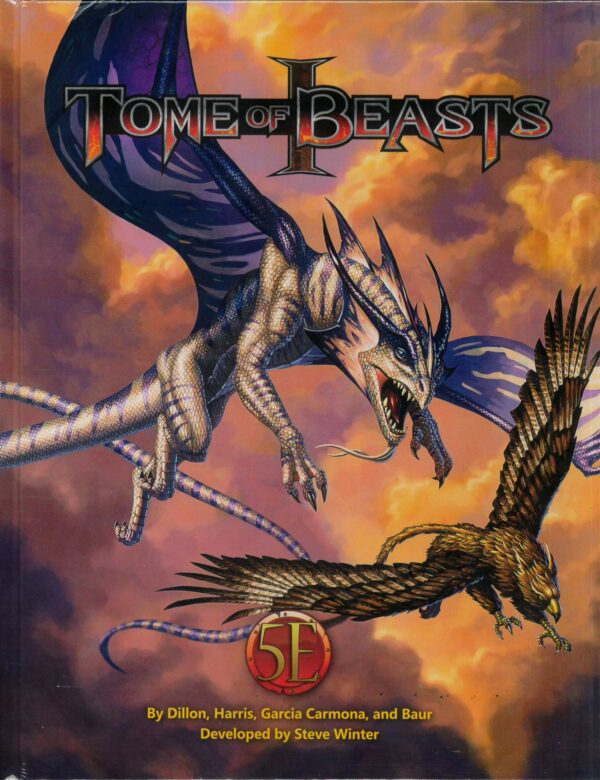 DUNGEONS AND DRAGONS 5TH EDITION #145: Tome of Beasts 1 (HC) (2023 edition) (Paizo #9566)