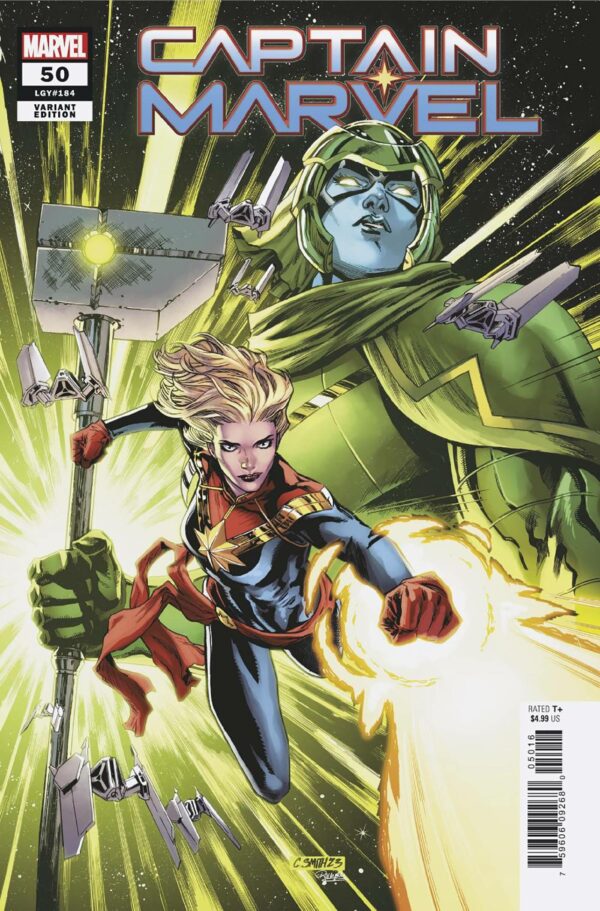 CAPTAIN MARVEL (2019 SERIES) #50: Cory Smith RI cover P