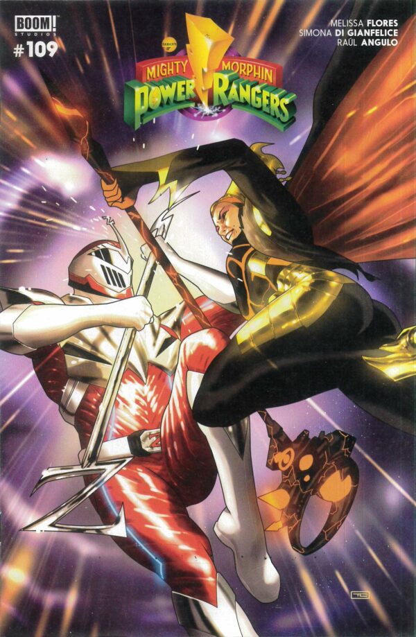 MIGHTY MORPHIN POWER RANGERS (2016 SERIES) #109: Taurin Clarke cover A