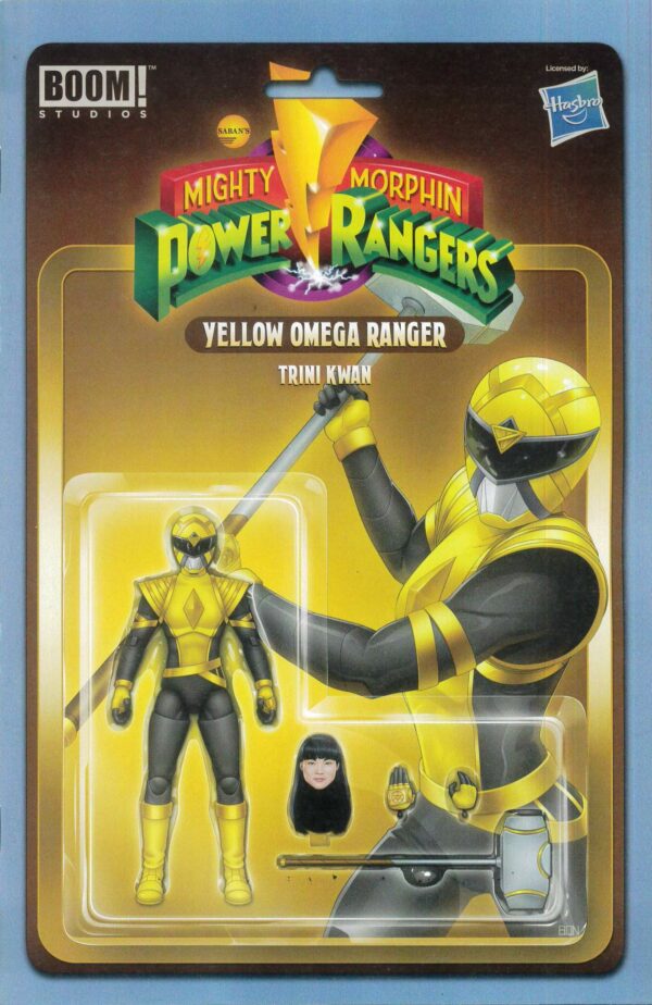 MIGHTY MORPHIN POWER RANGERS (2016 SERIES) #109: Bon Bernardo Action Figure RI cover C