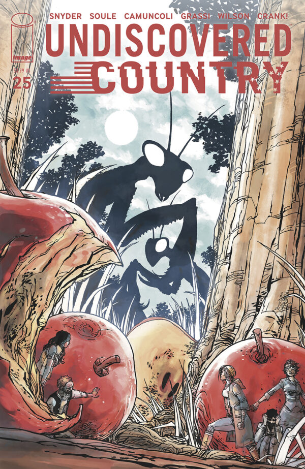 UNDISCOVERED COUNTRY #25: Giuseppe Camuncoli cover A